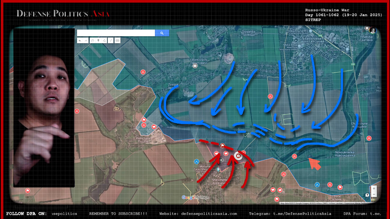[ Pokrovsk Front ] Russia forces captured Shevchenko, opening direct route to Krasnoarmeysk/Pokrovsk