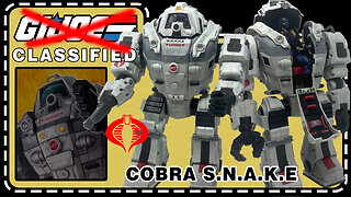 Cobra S.N.A.K.E. - G.I. Joe Classified 162 - Unboxing & Review