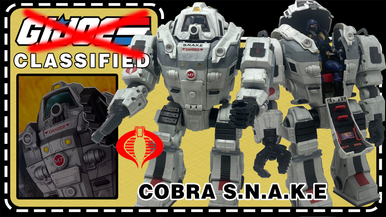 Cobra S.N.A.K.E. - G.I. Joe Classified 162 - Unboxing & Review
