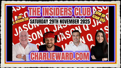 CHARLIE WARD INSIDERS CLUB WITH CHARLIE WARD, JASON Q, PAUL BROOKER DREW DEMI