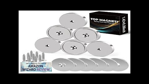 150LBS Strong Magnets Heavy Duty Magnets with Screws and Iron Sheets Neodymium Review