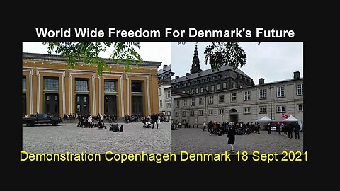 Kim Osbøl Demonstration Copenhagen Denmark 18 Sept 2021! [Sept 19, 2021]