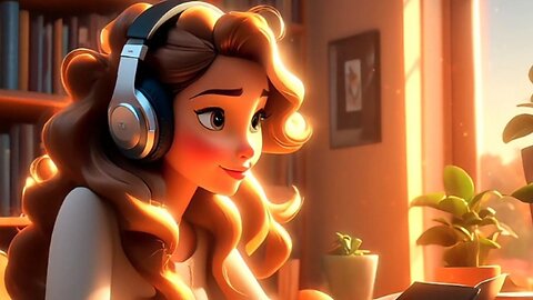 🎤 Cute Anime Girl Singing on Laptop | Relaxing J-Pop & Chill Vibes