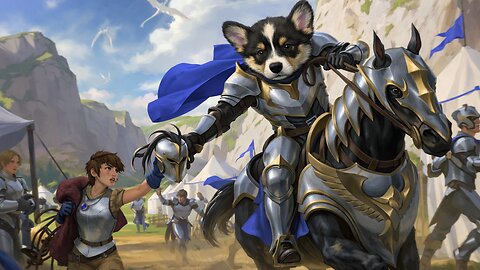 LoL Time! Come join to see some TERRIBLE gameplay and my cute Corgi! Working on Jarvan IV today!