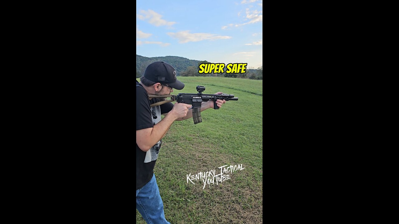Suppressed Super Safe AR22 = Happy Day!