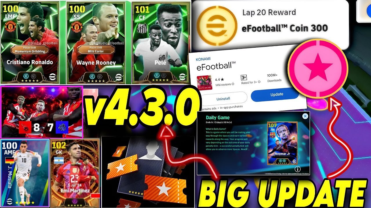 eFootball™ Big Update 4.3.0🔥 | What is Coming Tomorrow & Monday in eFootball™ Mobile 2025