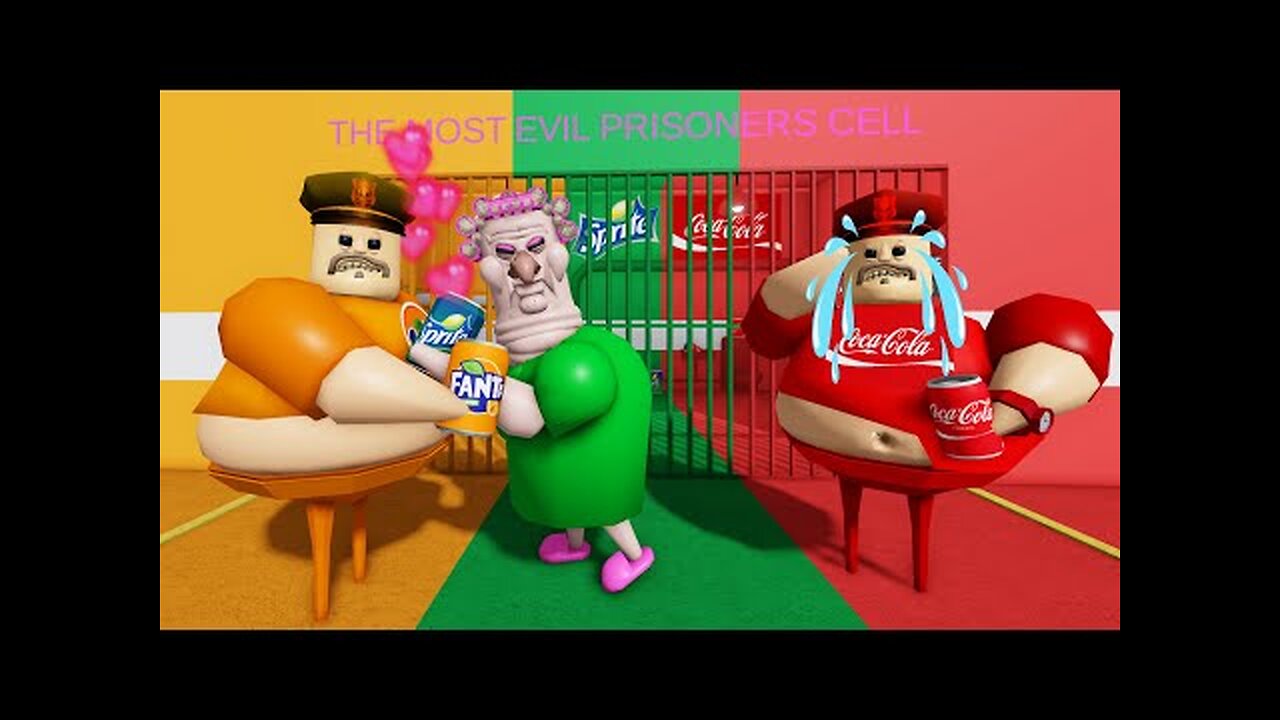 FANTA BARRY FALL IN LOVE WITH SPRITE GRUMPY GRAN? OBBY ROBLOX