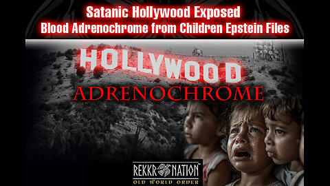 Satanic Hollywood Exiled Actor Jim Caviezel Exposes Adrenochrome Blood...