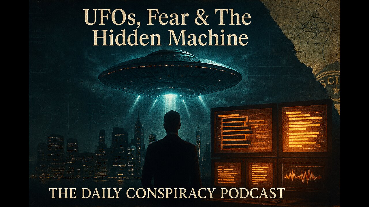UFOs, Fear & The Hidden Machine | The Daily Conspiracy Podcast
