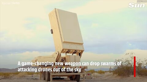 Swarms of drones fall from sky as US unveils microwave counter-electronics weapon