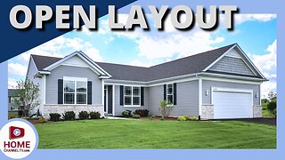 Home Tour Vlog 188: Open Concept Ranch House Design