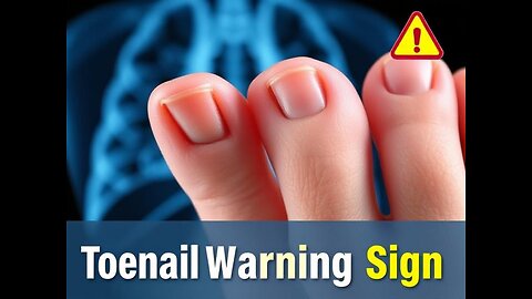If Your Toenails Look Like This… It Could Be a Sign of Lung Cancer 😱