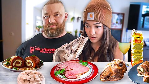 I Try Eating like THE MOUNTAIN for a Day