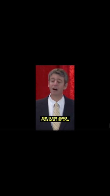 Ditch Your Best Life Now Part 1 -- Paul Washer