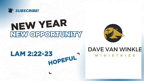 New Year New Opportunity
