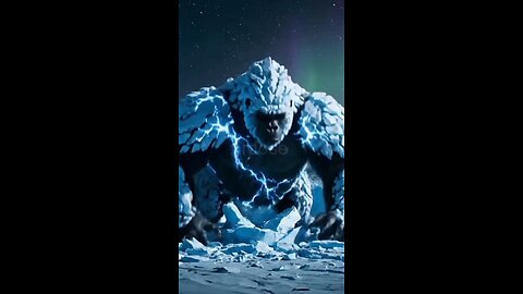 “Frozen Gorilla Awakens! 🦍❄️ Ice Monster vs Army in Epic Battle”