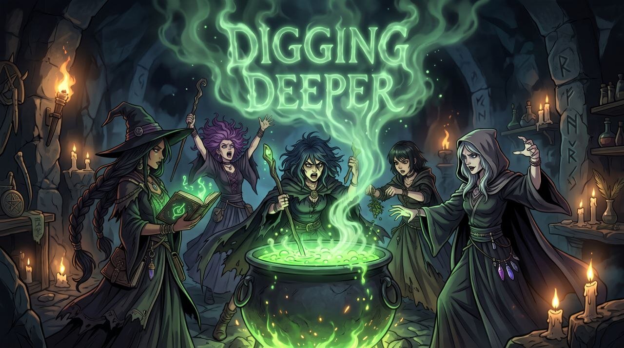 DIGGING DEEPER VOL 33: WITCHCRAFT, IS IT REAL AND HOW IT'S BEEN TWISTED IN MODERNITY