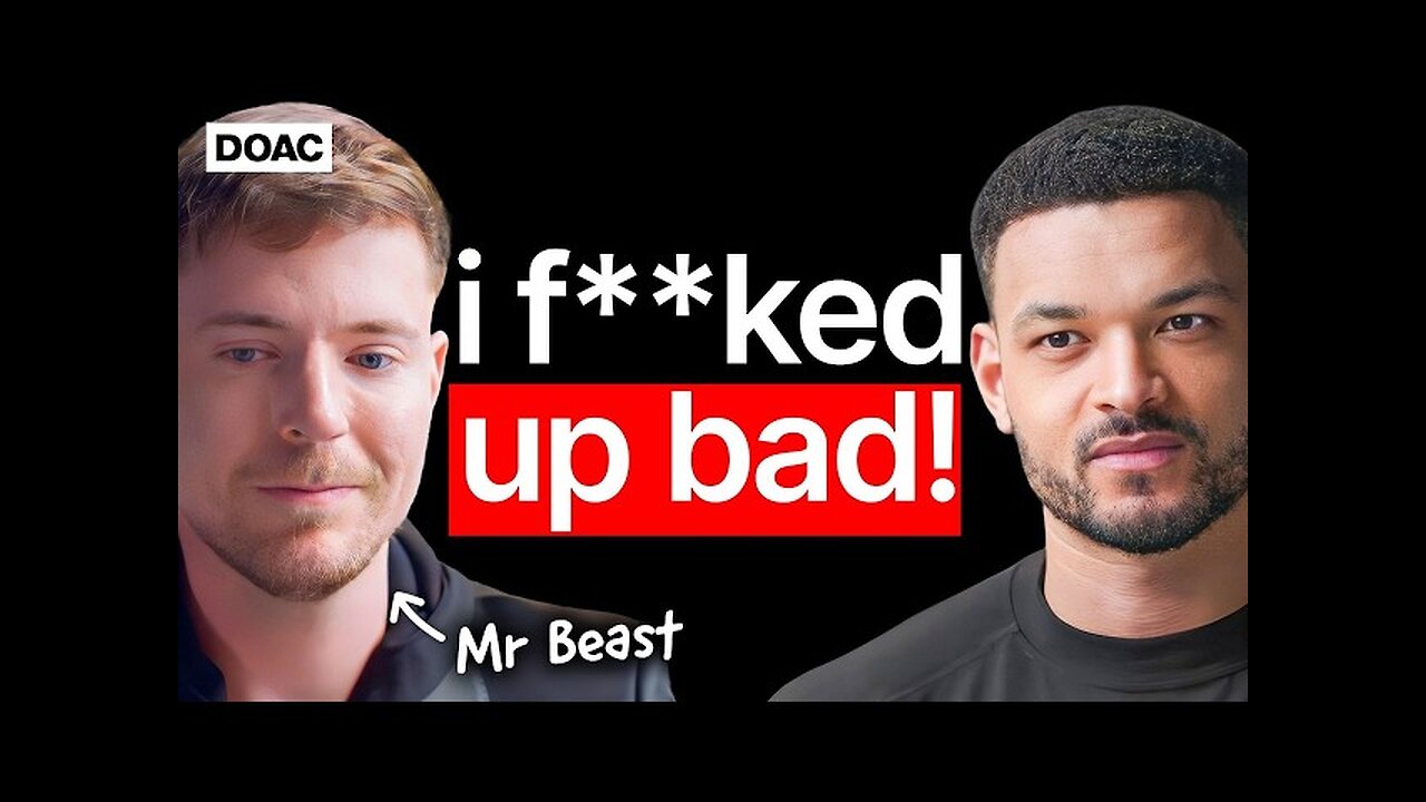 MrBeast: If You Want To Be Liked, Don't Help People & I Lost Tens Of Millions On Beast Games!