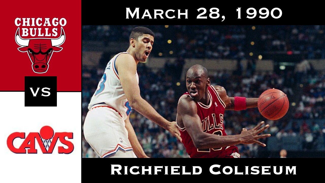 Full Game: The Career-High 69-Point Masterpiece | Michael Jordan vs Cavaliers (March 28, 1990)