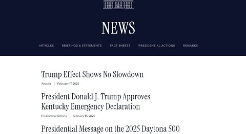 #2672: MON 17 FEB: TRUMP=DAY 28! LATEST GEO-POLITICAL NEWS+DOGE CLOCK+MY WEBSITE+-CRYPTO!+FUNNY...