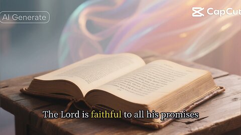 “The Lord is faithful to all his promises and loving toward all he has made.” — Deuteronomy 7:9