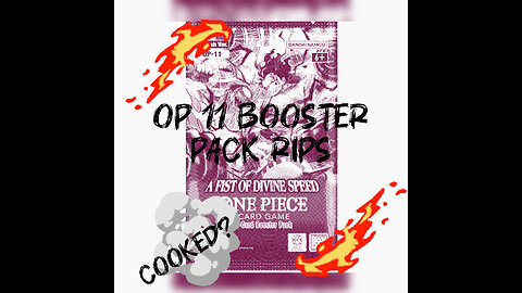 OP 11 single pack rips