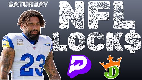 NFL SATURDAY WILDCARD GAMES - BEST BETS - PRIZEPICKS TOP PLAYER PROPS