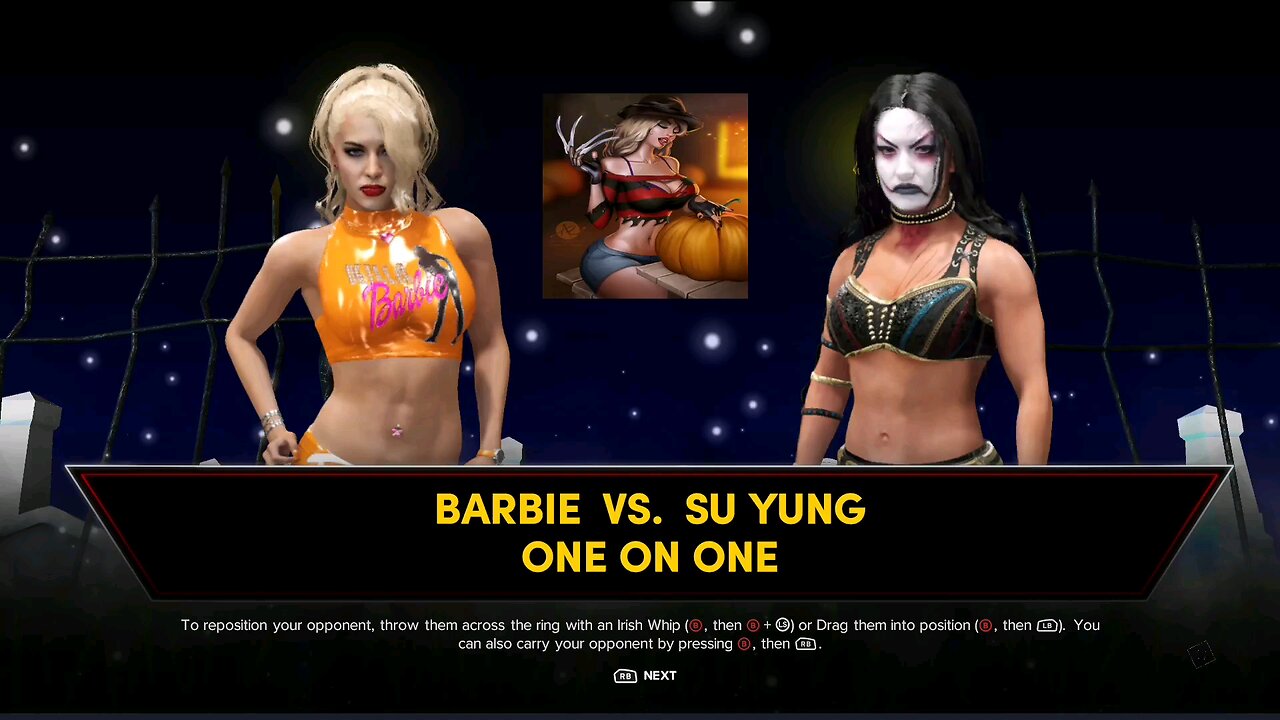Su Yung vs. Barbie (#1 Contender Match) WWE 2K24