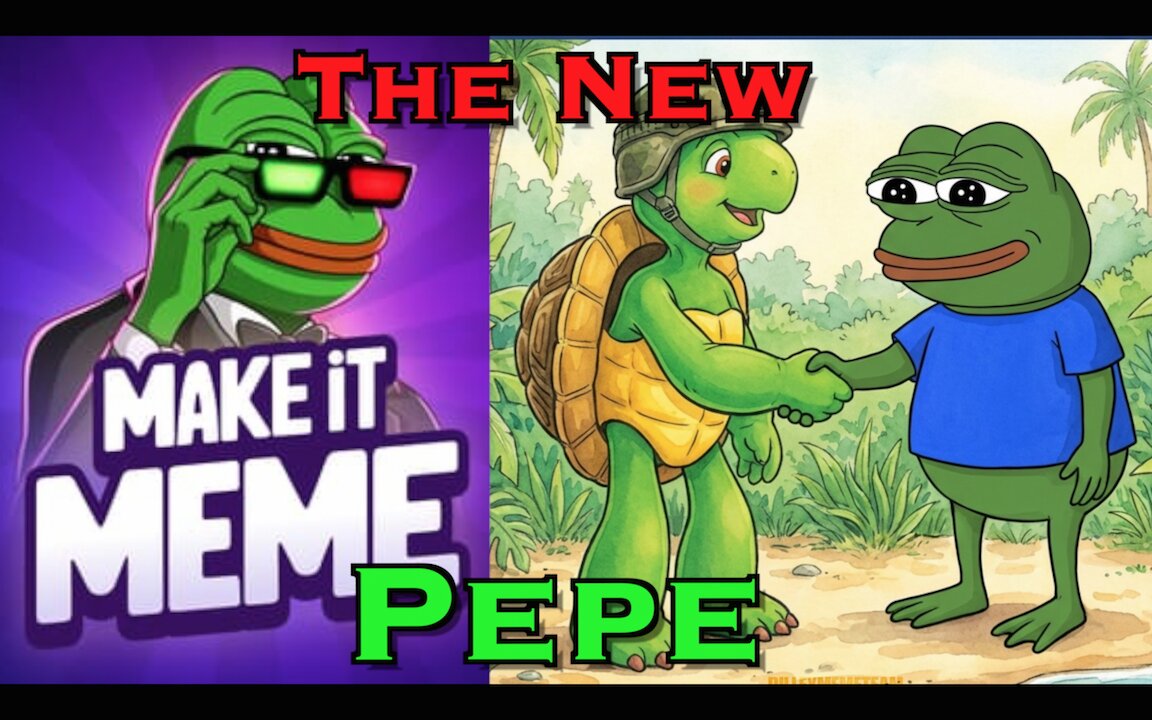Franklin the Turtle Becomes Pepe the Frog