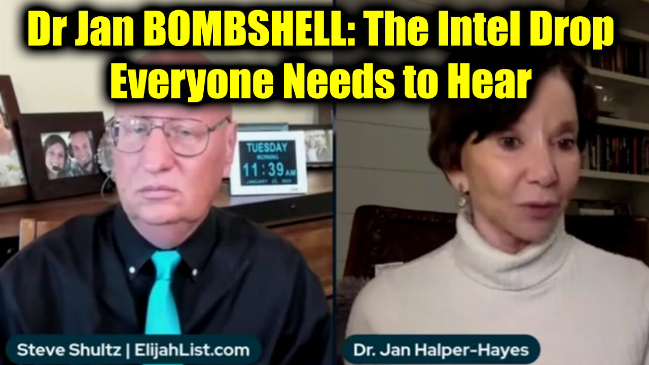 Dr. Jan Halper-Hayes BOMBSHELL - The Intel Drop Everyone Needs to Hear