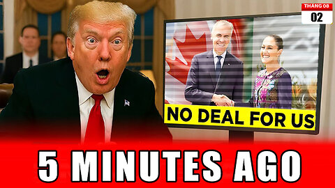 Mexico & Canada Launch $120B Trade Corridor to DODGE U.S. Tariffs - Trump’s Tariff Backfire