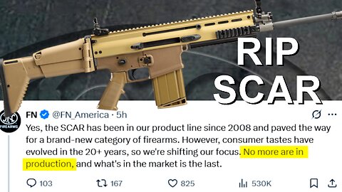 Did FN discontinue the SCAR??