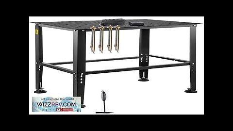 Welding Table 36"x24" 800LBS Welding Workbench Table with Multiple Fixture Holes Review