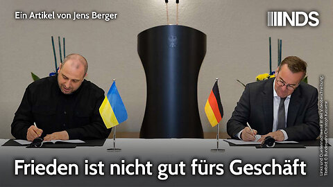 Frieden ist nicht gut fürs Geschäft | Jens Berger | NDS