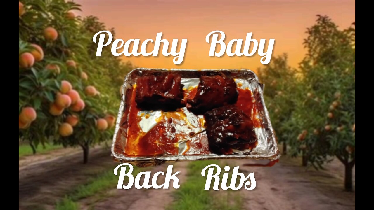 Peachy Baby Back Ribs | Best Crockpot Ribs