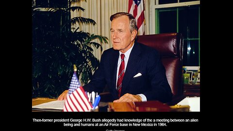 President George HW Bush ‘knew’ of 1964 alien contact with humans in New Mexico: documentary