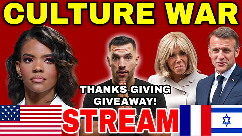 Candace Owens ASSASSINATION Plot?! | Thanksgiving GIVEAWAY Stream!