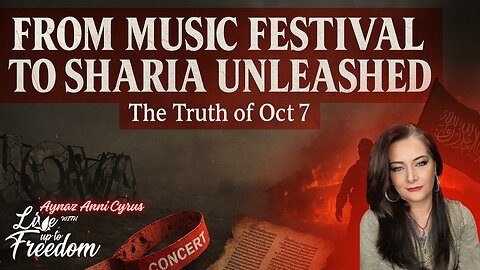 🔥 From Music Festival to Sharia Unleashed – The Truth of Oct 7 🔥