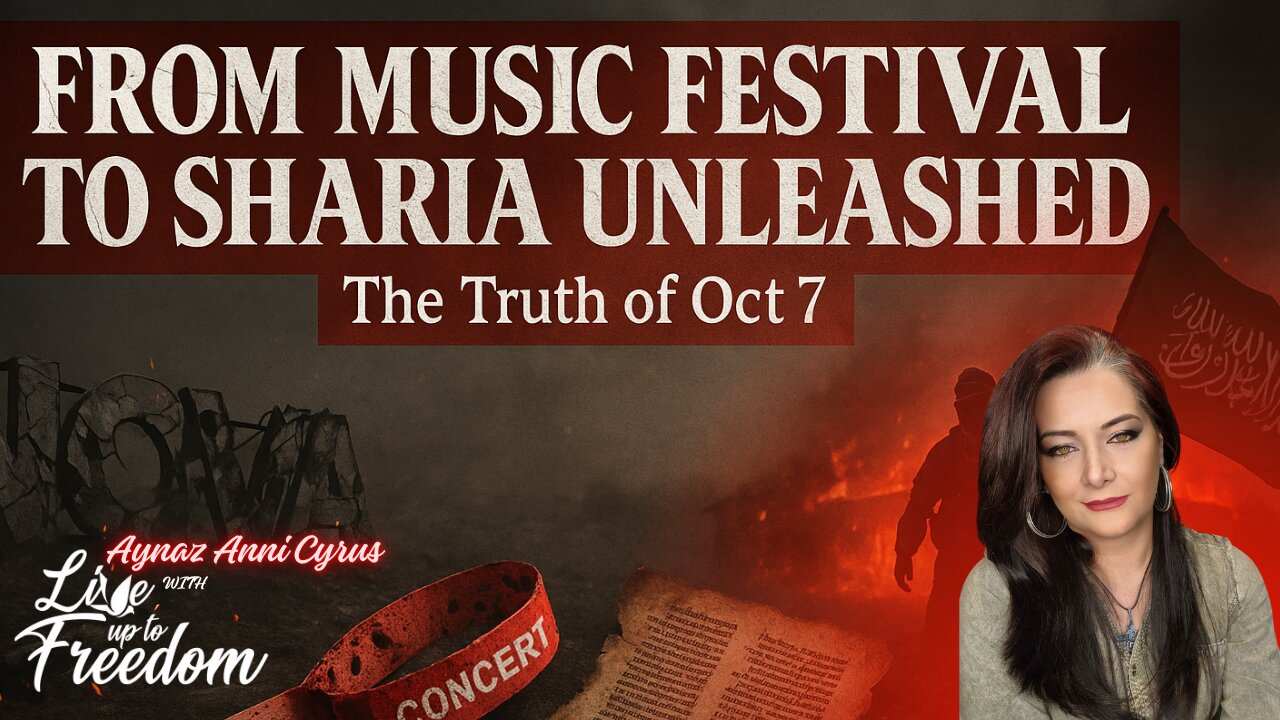🔥 From Music Festival to Sharia Unleashed – The Truth of Oct 7 🔥