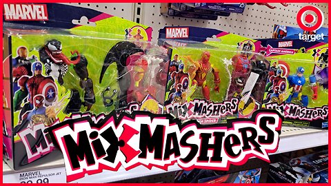 Marvel MixMashers New Toys Battle Through Target Captain America, Spider-Man, Venom