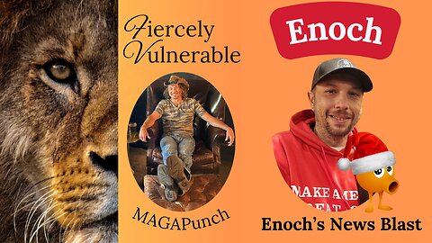 12-17-2024 Tonight on Fiercely Vulnerable a conversation with Enoch