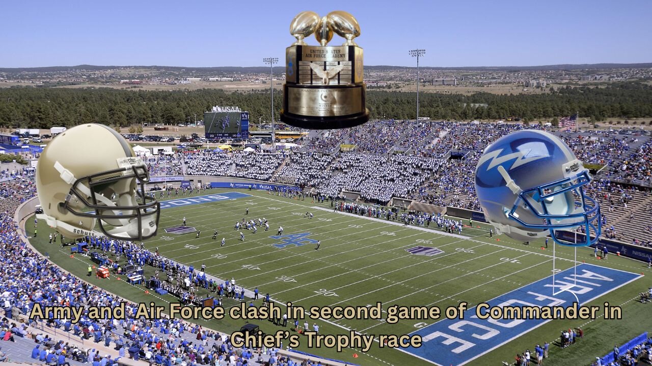 Army and Air Force clash for the Commander in Chief's Trophy series