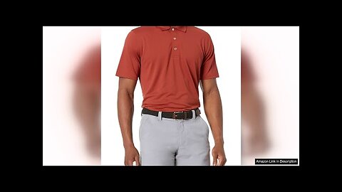 Amazon Essentials Men's Regular-Fit Quick-Dry Golf Polo Shirt-Discontinued Colors Review