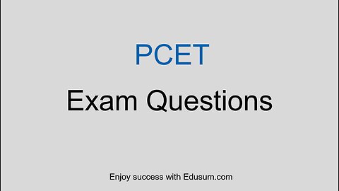 Python Institute PCET Practice Test with Exam-Style Questions