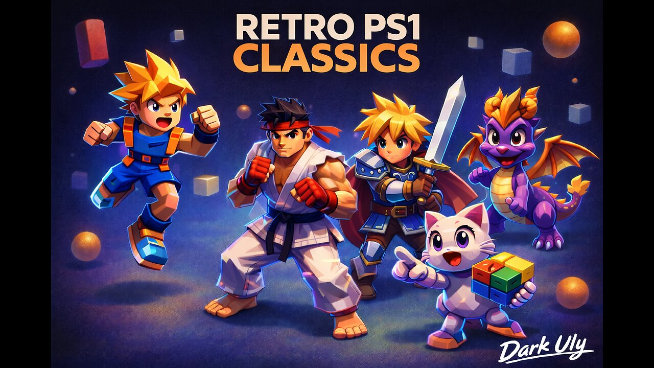 "Retro PS1 Classics – Nostalgic Adventures Await!"