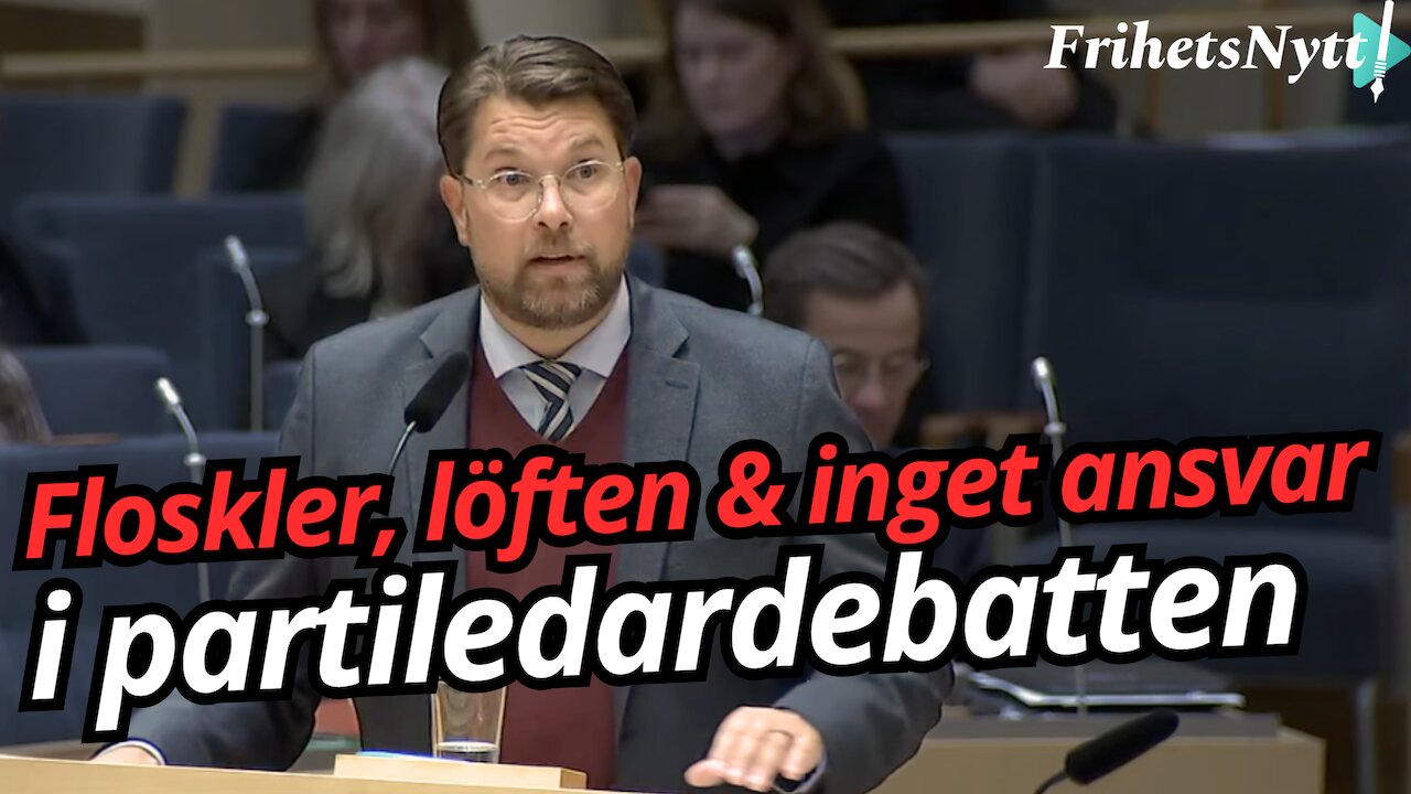 Därför var partiledardebatten helt meningslös