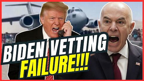 Donald Trump LOSES IT over Biden Mayorkas Vetting Failure