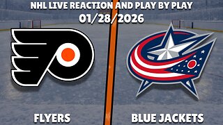 Flyers vs Blue Jackets | Philadelphia Flyers vs Columbus Blue Jackets | Live Reaction