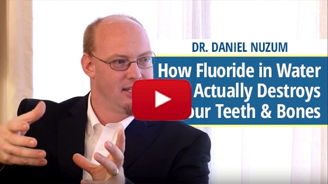 How Fluoride in Water Actually Destroys Teeth & Bones
