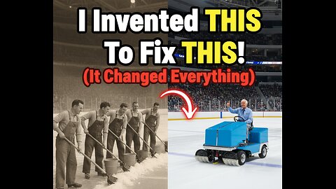 The man who smoothed the world's rinks. Who was he?